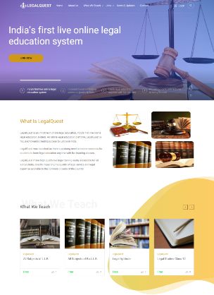 Legal Quest — website by Adiora / Apkiwebsite